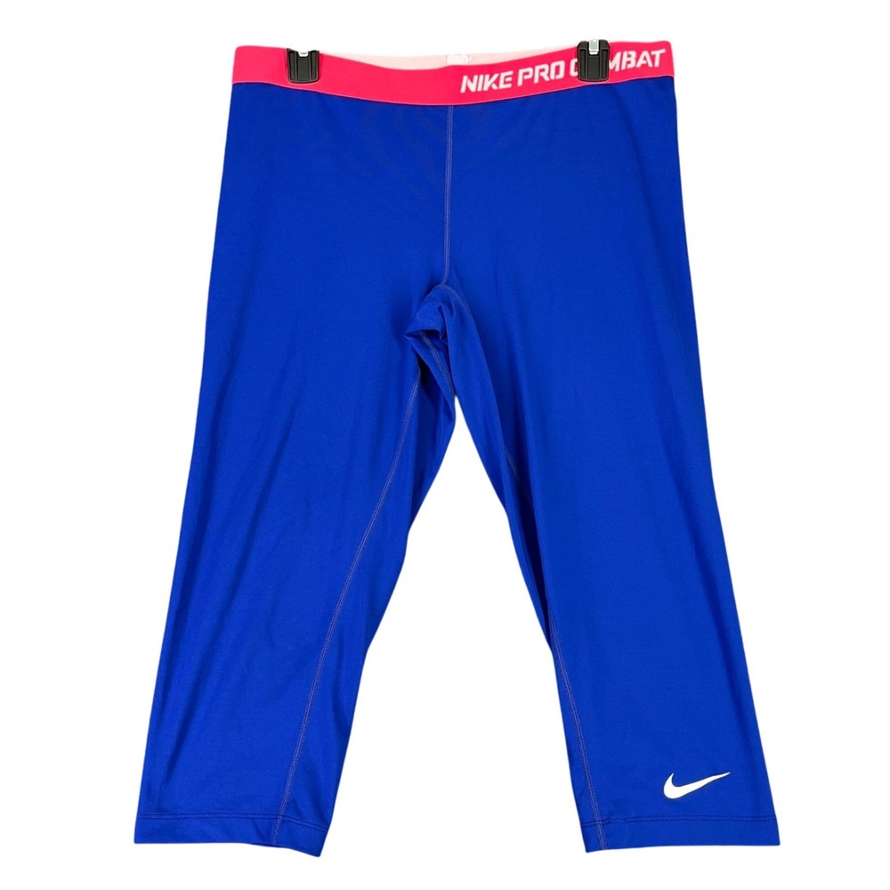 Nike Nike Pro‎ Combat Capri Leggings Womens XL Compression Dri-FIT Training Gym